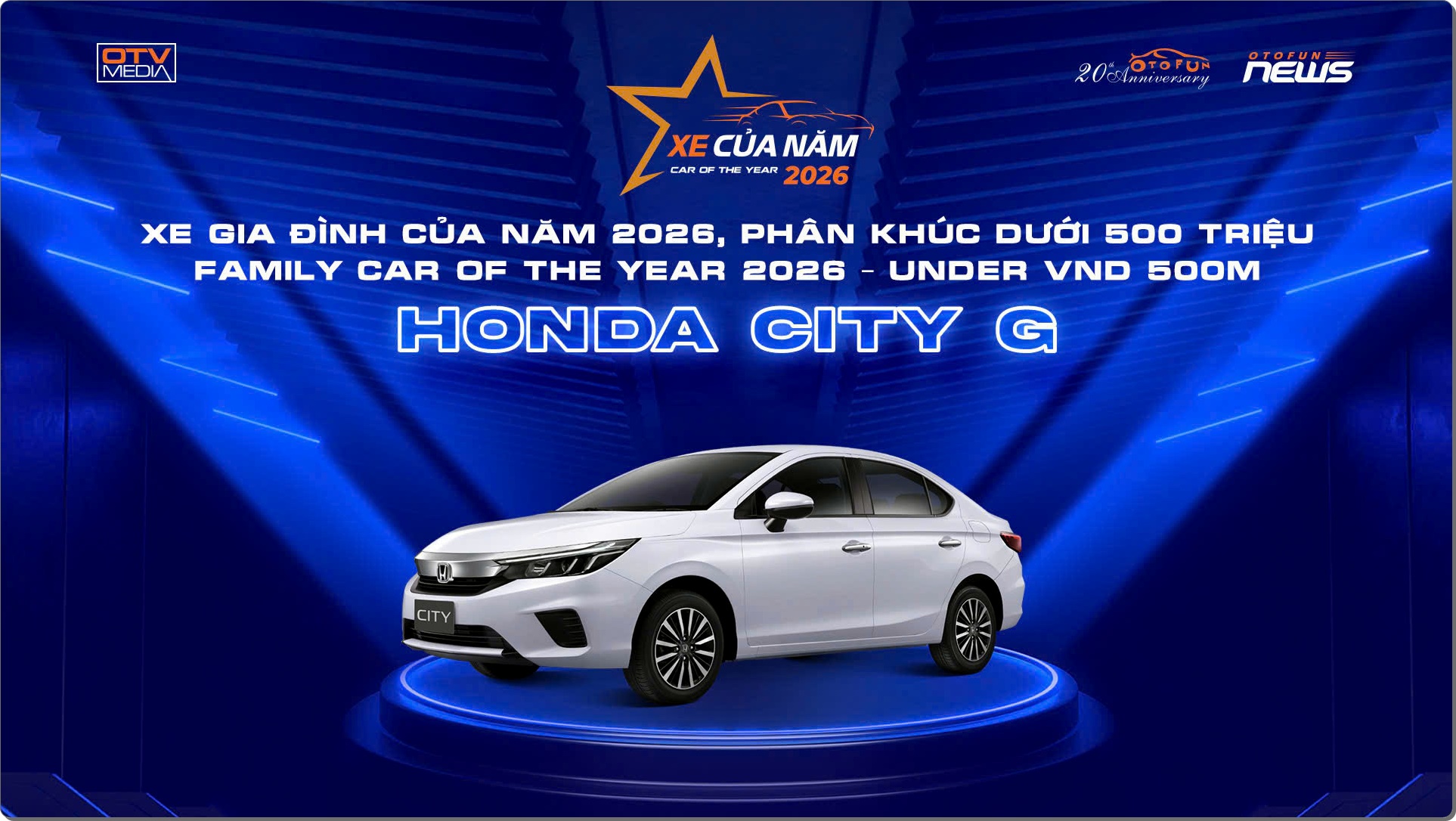 “Xe của năm 2026” Honda HR-V và Honda City đạt giải 13 Honda HR V va Honda City nhan Danh hieu tai Le cong bo Xe cua nam 2026 3