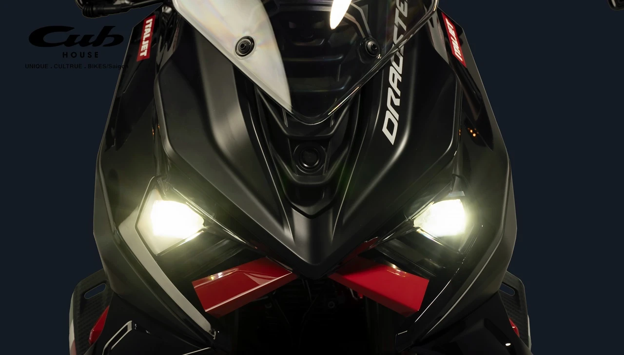 Bàn giao Dragster 700 Twin Premium Edition: “Rồng máy” 700cc hiện hữu giữa lòng Sài Gòn 7 Italjet Dragster 700 Twin Edition Premium