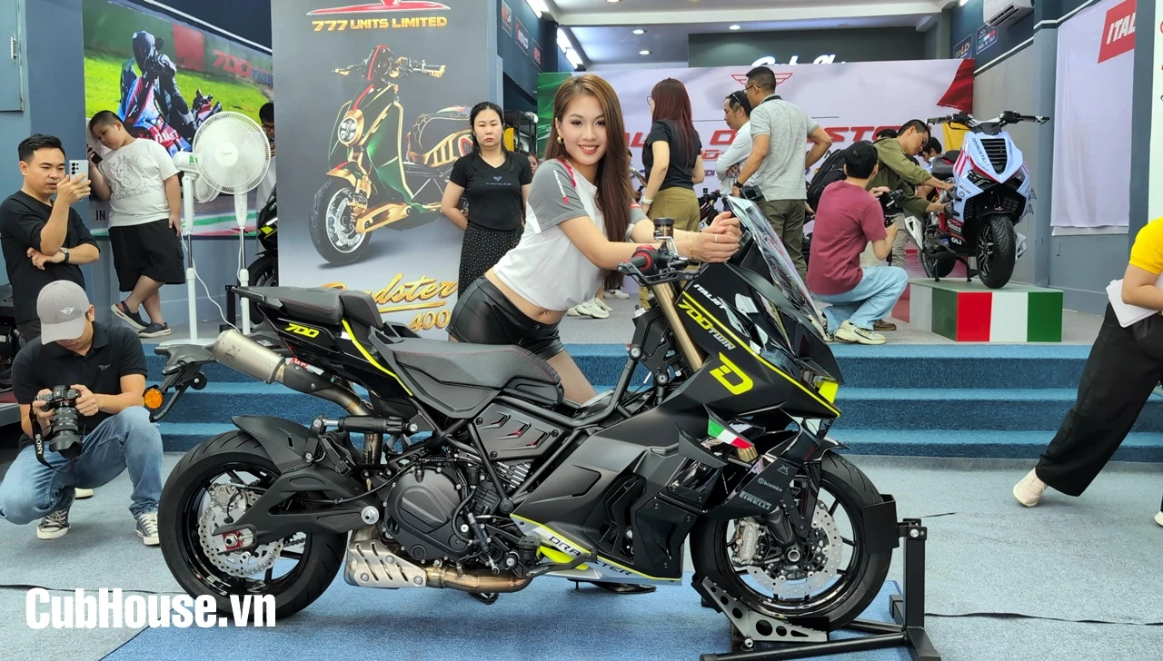 Bàn giao Dragster 700 Twin Premium Edition: “Rồng máy” 700cc hiện hữu giữa lòng Sài Gòn 8 Italjet Dragster 700 Twin Premium Edition – chiếc “urban superbike” mang linh hồn nước ý đang có mặt tại cub house sài gòn
