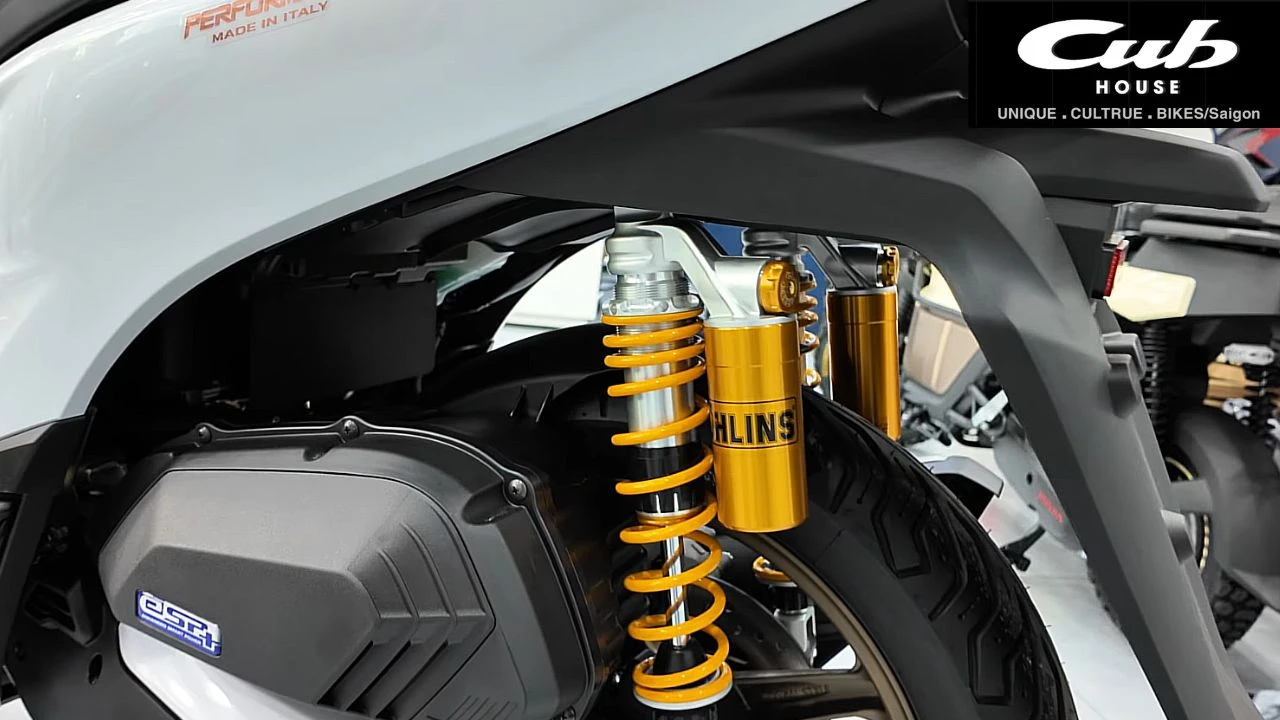 Honda SH150i nhập Ý 2026 + Öhlins: Nâng cấp từ diện mạo đến trải nghiệm vận hành 2 Honda SH150i nhập Ý 2026 + Öhlins: Nâng cấp từ diện mạo đến trải nghiệm vận hành