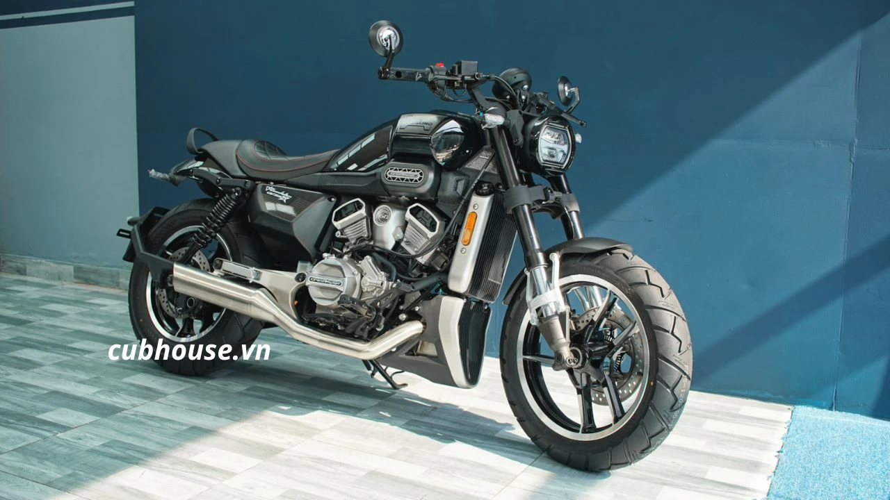 Hyosung GV350X màu đen: Chất bobber Hàn Quốc dành cho người thích sự khác biệt 1 Hyosung GV350X màu đen: Chất bobber Hàn Quốc dành cho người thích sự khác biệt