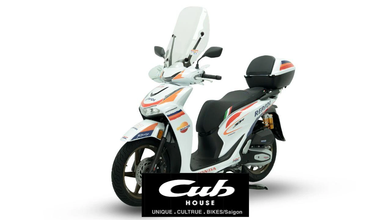 Honda SH 150 Italy Repsol Custom – Cá nhân hóa SH Ý theo phong cách Racing độc bản 9 Honda SH 150 Italy Repsol Custom