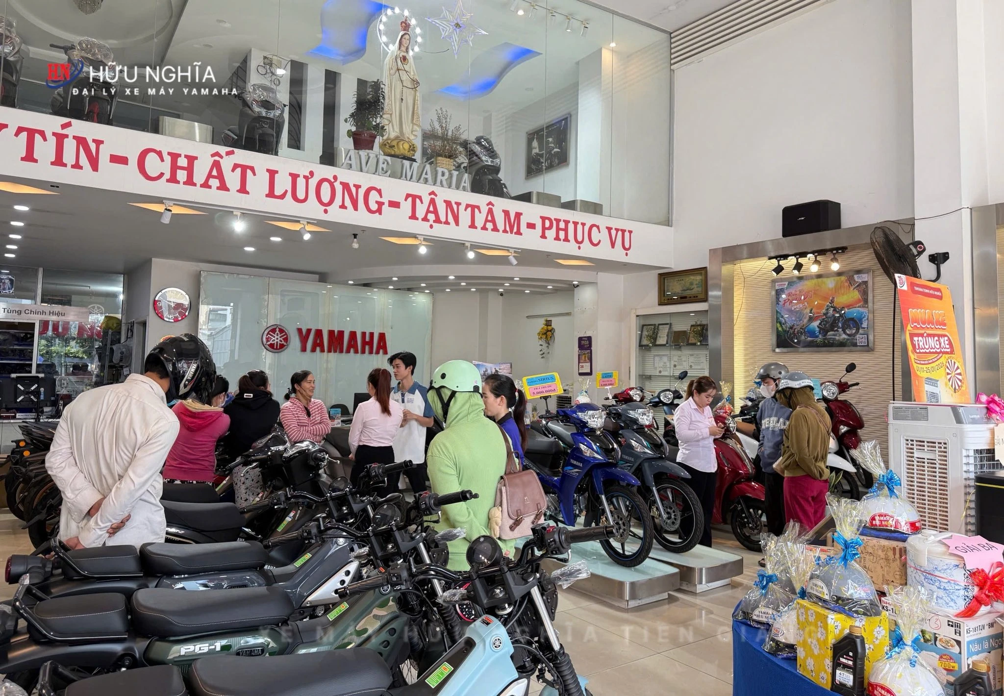 Yamaha Town Hữu Nghĩa luôn phục vụ cả ngày chủ nhật 10 Yamaha Town Huu Nghia luon phuc vu ca ngay chu nhat 5