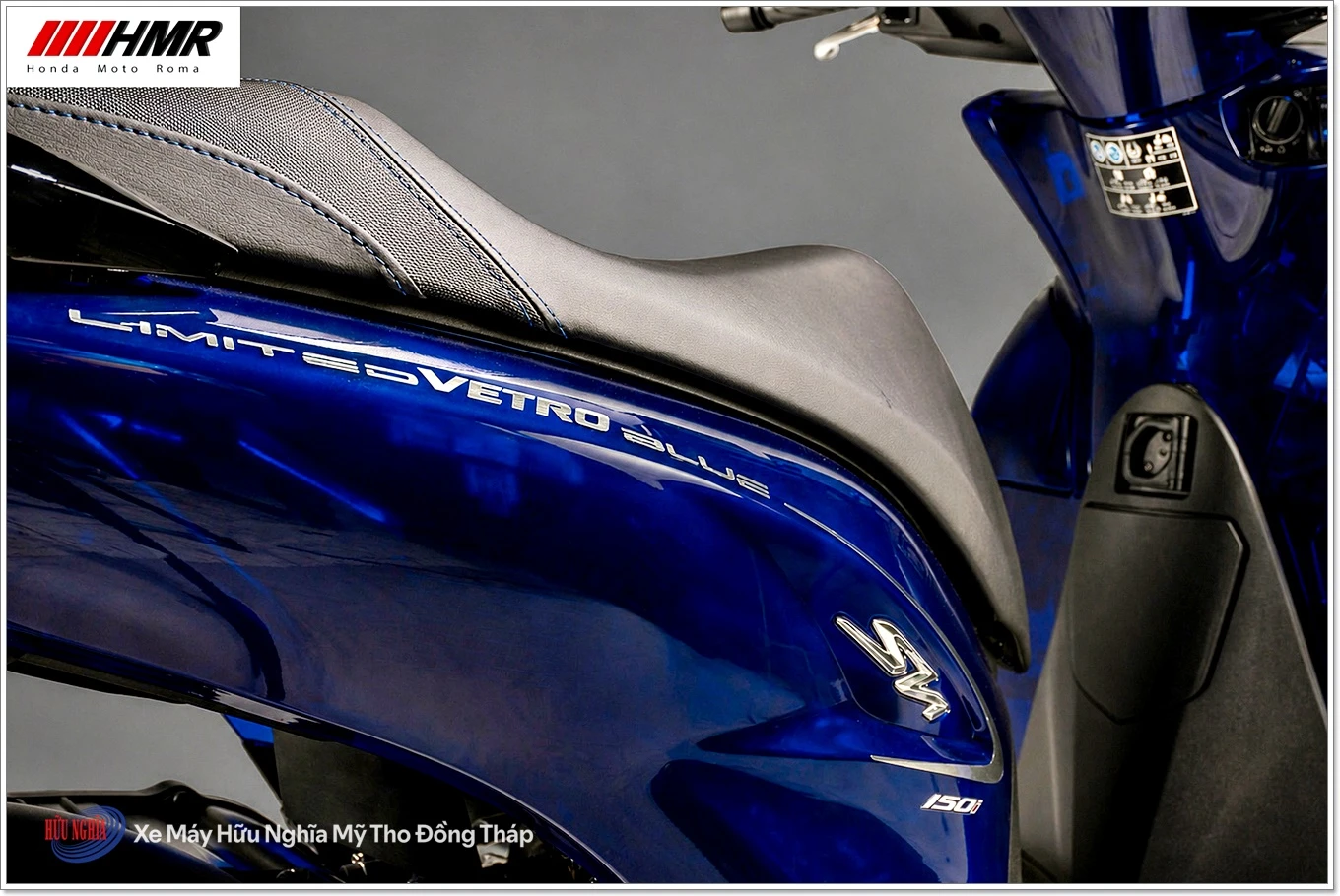Honda SH Ý Vetro 150i Xanh Sapphire - Xe Máy Hữu Nghĩa Mỹ Tho Đồng Tháp (5) Honda SH Y Vetro 150i Xanh Sapphire Xe May Huu Nghia My Tho Dong Thap 5