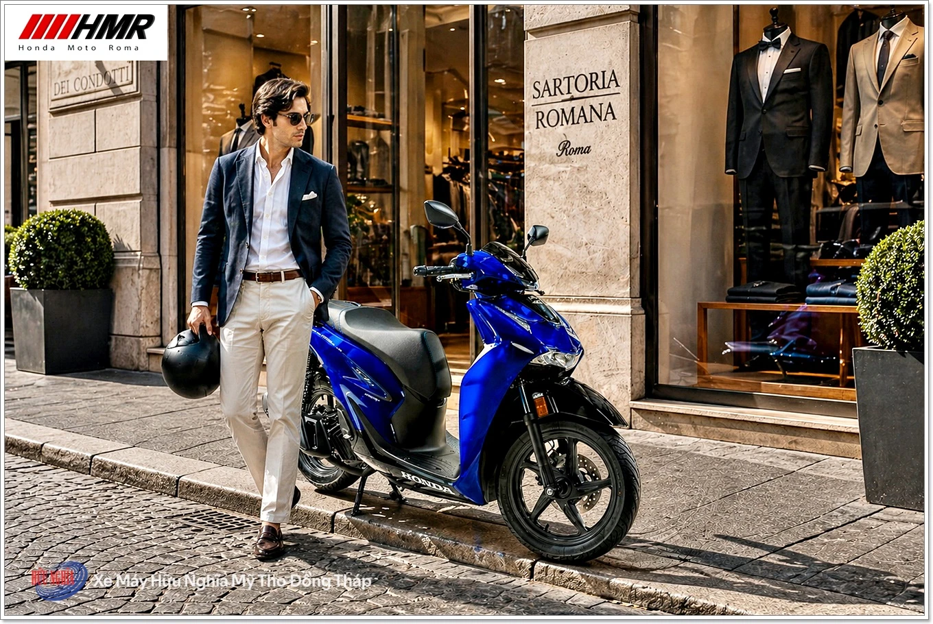 Xe Máy Hữu Nghĩa khi cùng lúc chốt đơn thành công 2 em Honda SH Ý 2026 siêu hot 2 Honda SH Y Vetro 150i Xanh Sapphire Xe May Huu Nghia My Tho Dong Thap 9