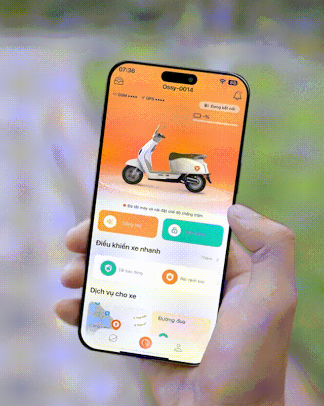 Đổi xe xăng sang xe điện Yadea tại xe máy Hữu Nghĩa – bước chuyển mình cho tương lai xanh 2 YADEA OSSY tai Xe May Huu Nghia 1
