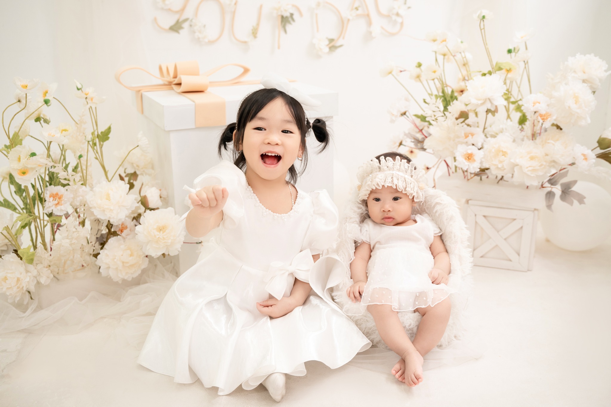 3. Hậu trường chụp ảnh cho bé tại Studio