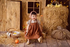 3. Trở thành cô bé nông dân đáng yêu 