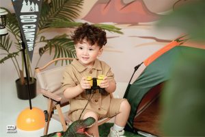 Hướng dẫn set up background phông nền chụp ảnh cho bé đơn giản 