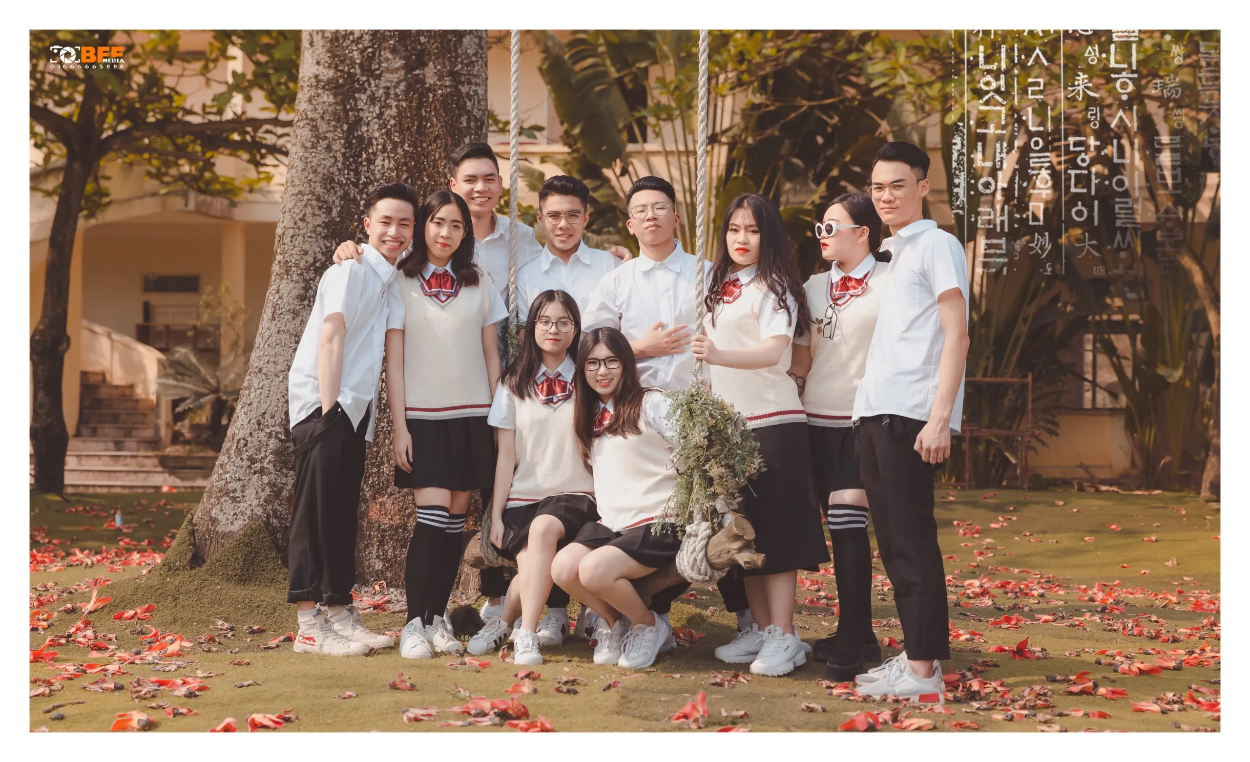 Ảnh kỷ yếu phong cách Hàn Quốc (Nguồn: bffmedia.vn)