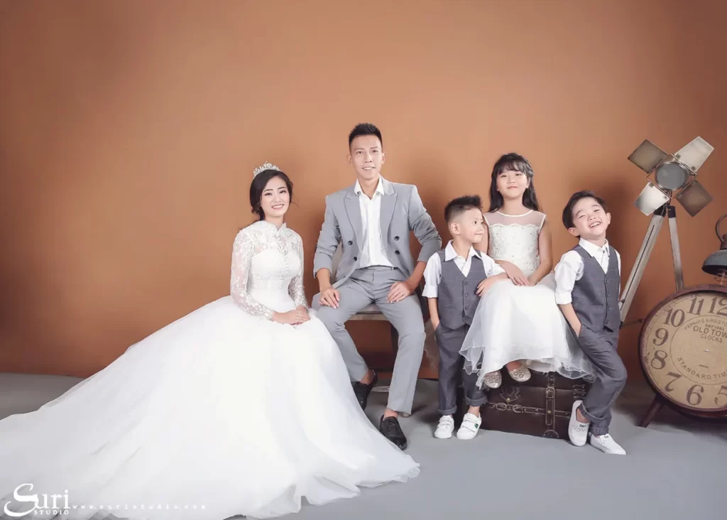 Chụp ảnh gia đình