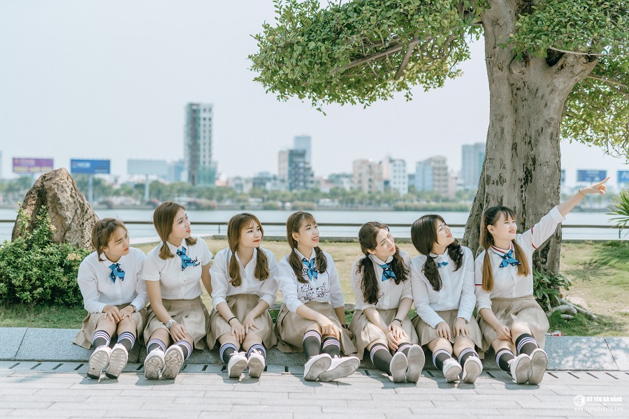 Chụp ảnh kỷ yếu chủ đề học sinh Hàn Quốc
