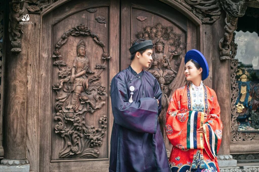 Phong cách Cổ Phục Việt (Nguồn: happygoldwedding.vn)