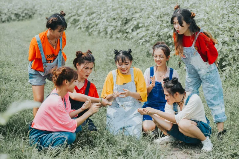 Không gian thiên nhiên, ngoài trời đã tạo ra một trải nghiệm mới mẻ cho concept picnic