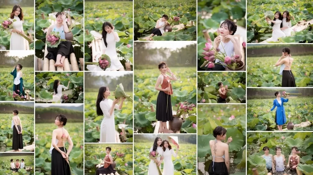 Nhiều concept chụp ảnh ấn tượng (Nguồn: Hà Huy Studio)