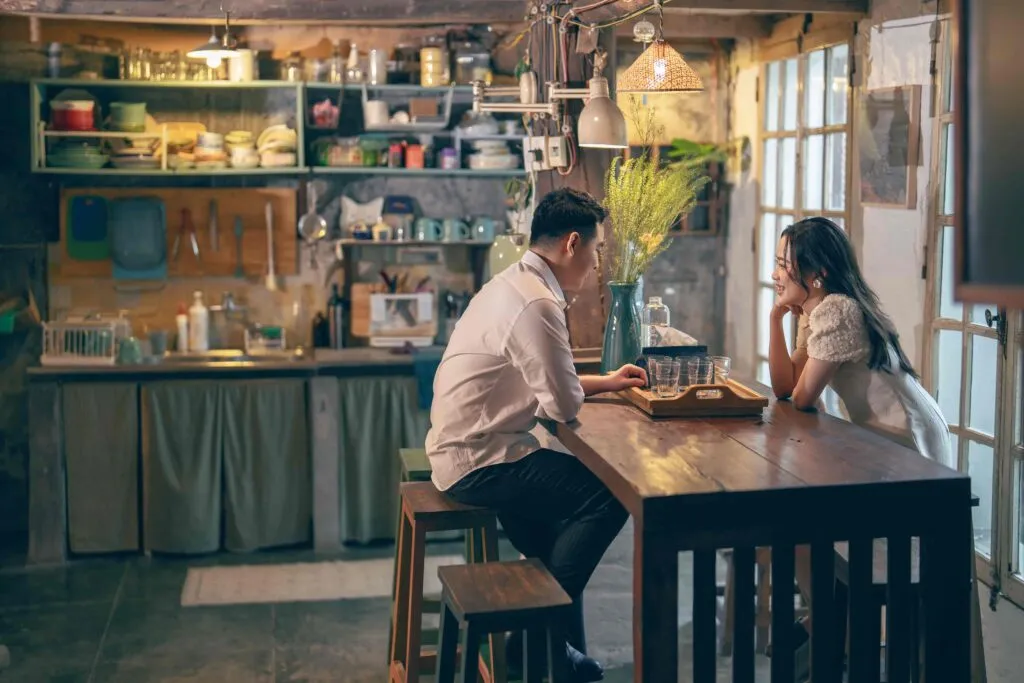 Chụp ảnh với trang phục đời thường
