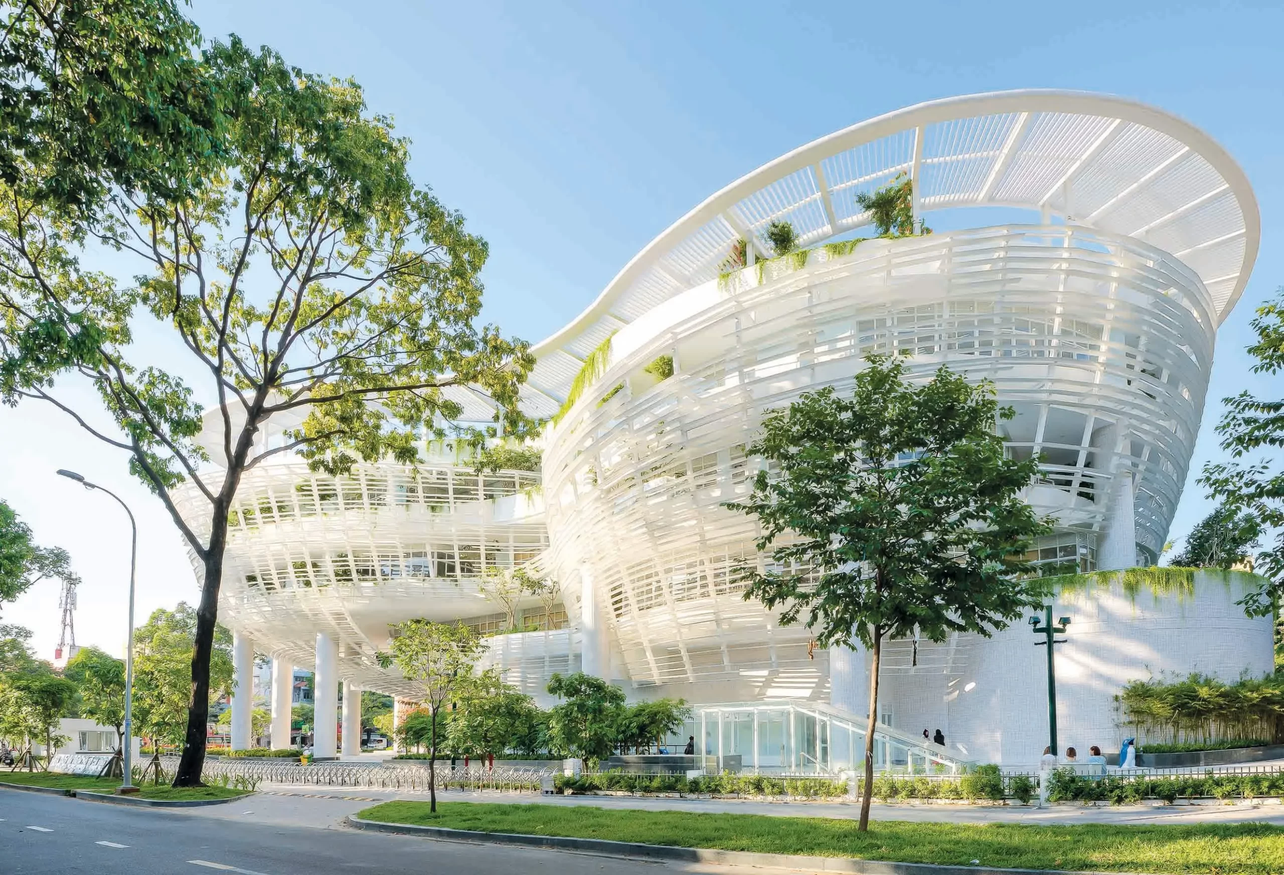 Nhà thiếu nhi Thành phố là nơi diễn ra rất nhiều chương trình ca nhạc hấp dẫn do các em nhỏ biểu diễn. (Nguồn: Internet)
