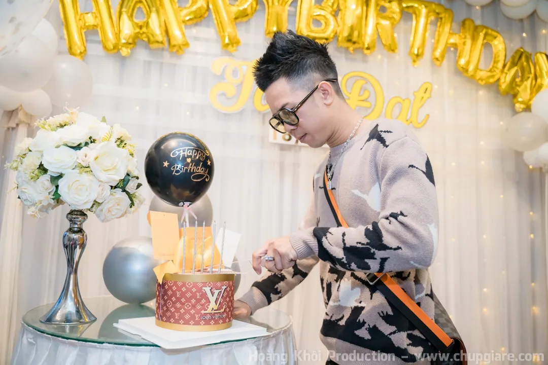 Concept chụp ảnh sinh nhật nam