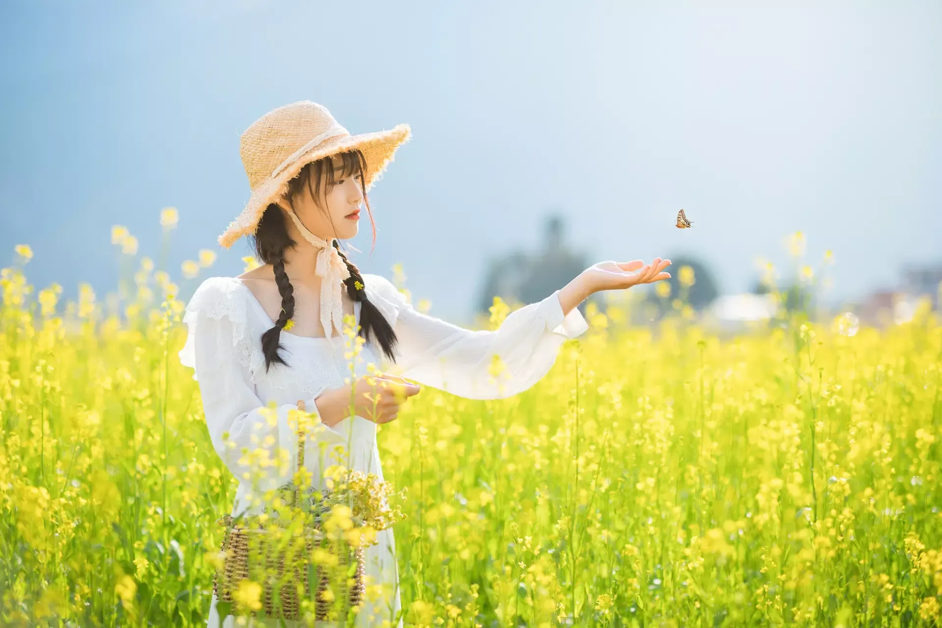 Concept chụp ảnh với các loại hoa các mùa