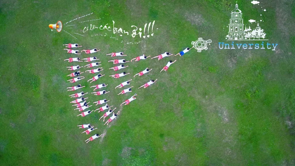 Chụp ảnh bằng fly cam