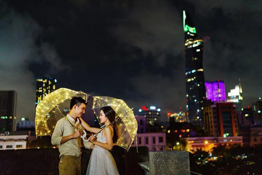 Chụp tại Sài Gòn