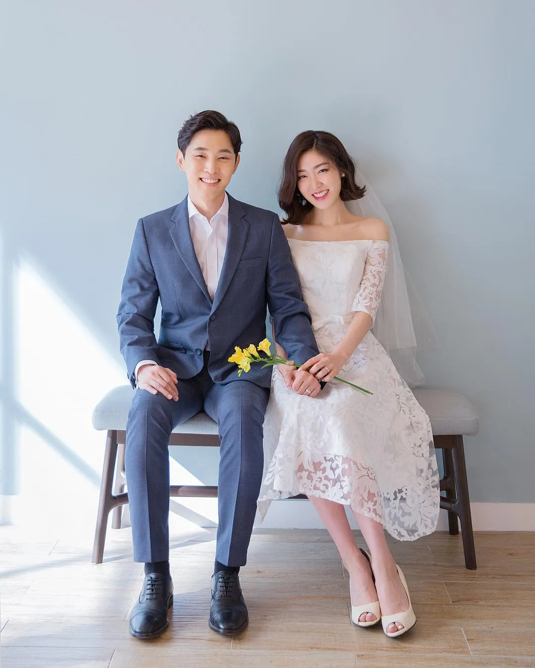 Xu hướng chụp ảnh cưới Hàn Quốc đẹp ở studio 2023 (Nguồn: Internet)