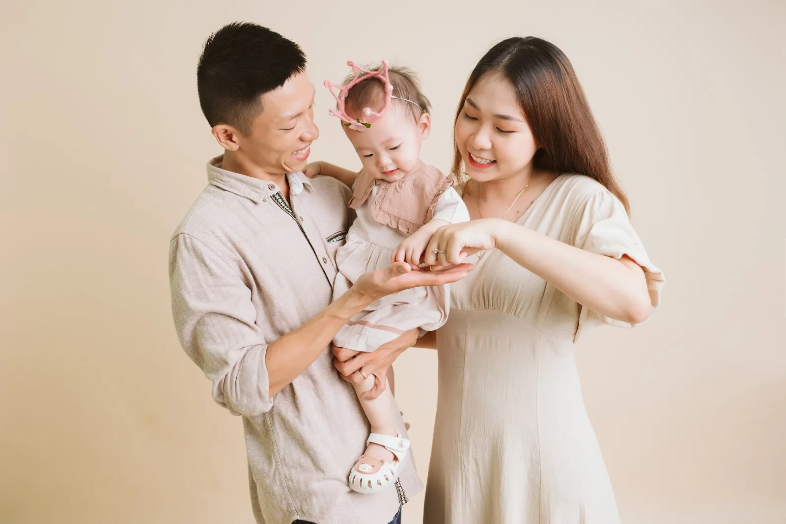 Chụp ảnh gia đình nhiều cảm xúc