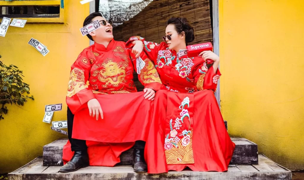 Chụp ảnh cưới theo phong cách Trung Hoa sang xịn mịn