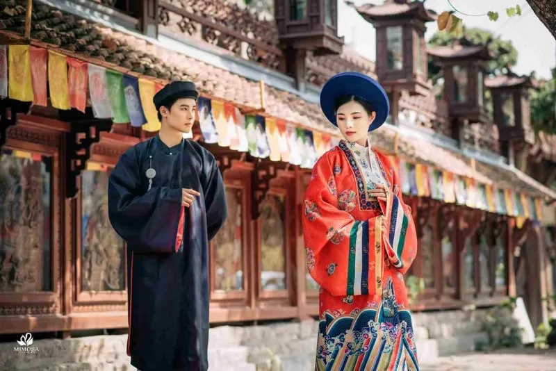 Concept chụp hình Việt Phục (Nguồn: Mimosa Wedding)