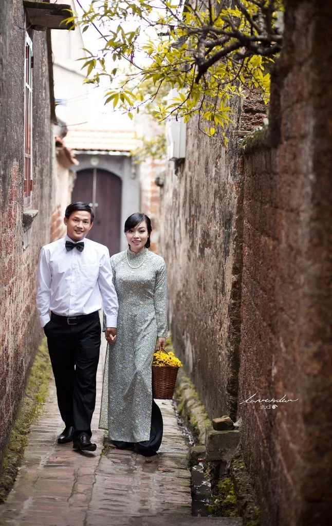 chụp ảnh cưới ngoại thành Làng Cổ Đường Lâm