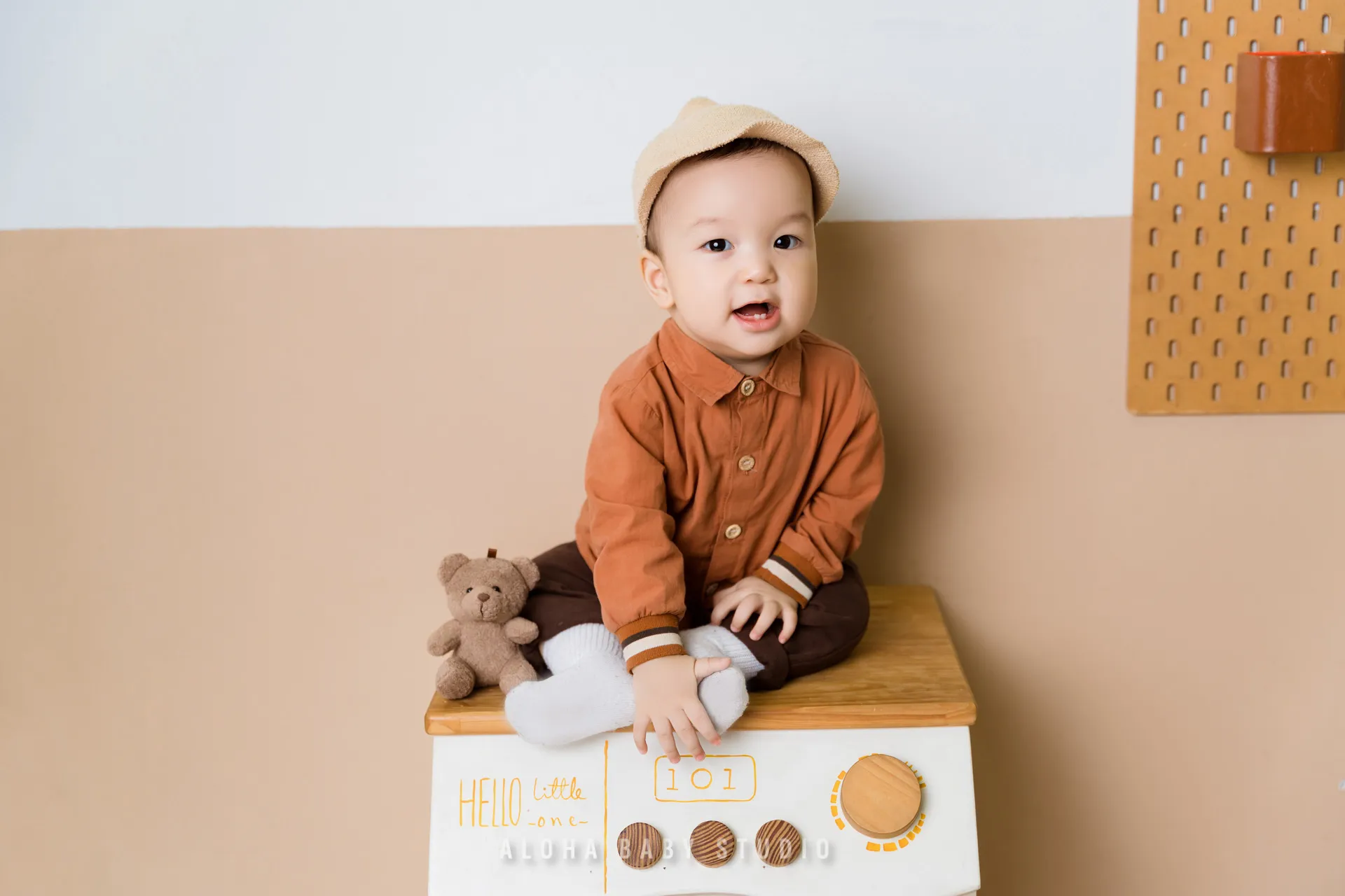 Concept BabyCook chụp hình thôi nôi bé ở tại Sài Gòn