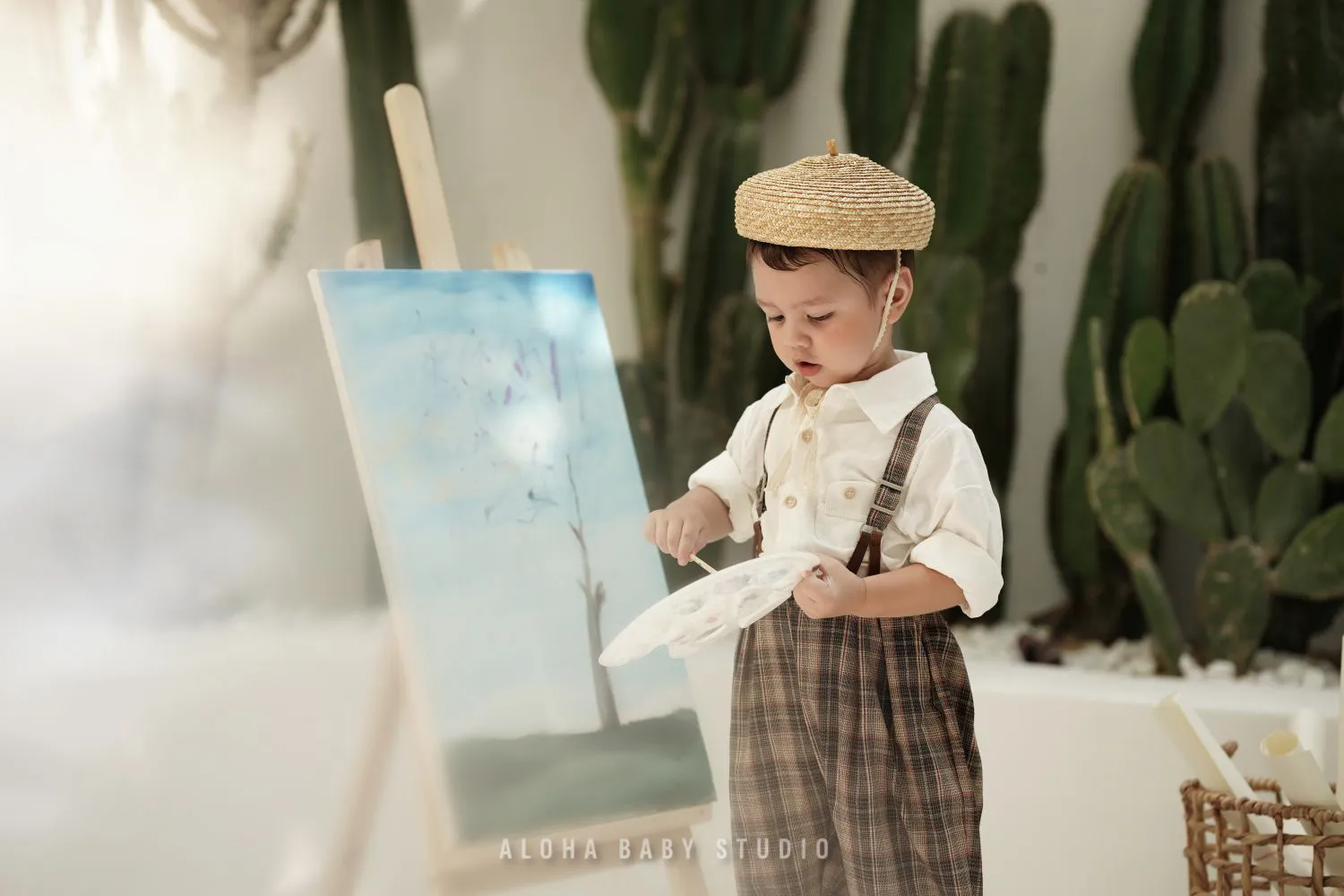 Concept Baby Korea chụp hình thôi nôi cho bé tại Tphcm