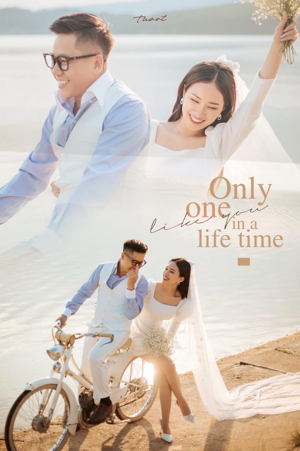 Xu hướng chụp ảnh cưới theo phong cách đường phố (street style) (Nguồn: Tuart)