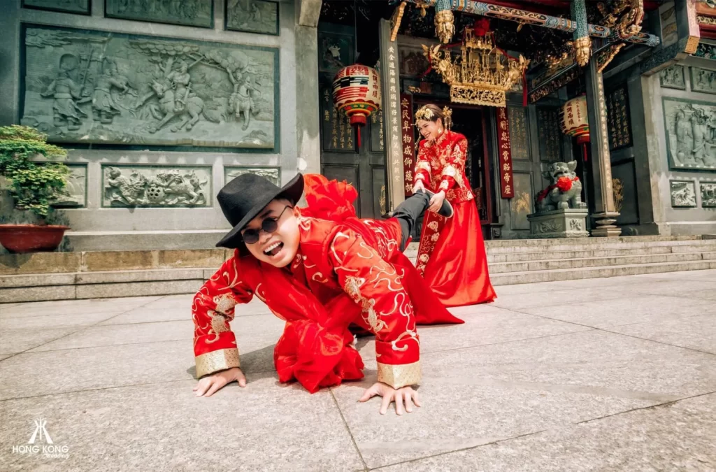 Chụp ảnh cưới theo phong cách Trung Hoa sang xịn mịn