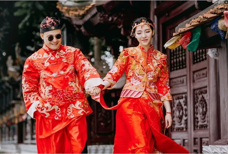 Chụp ảnh cưới theo phong cách Trung Hoa sang xịn mịn