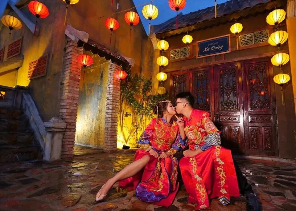 Chụp ảnh cưới theo phong cách Trung Hoa sang xịn mịn
