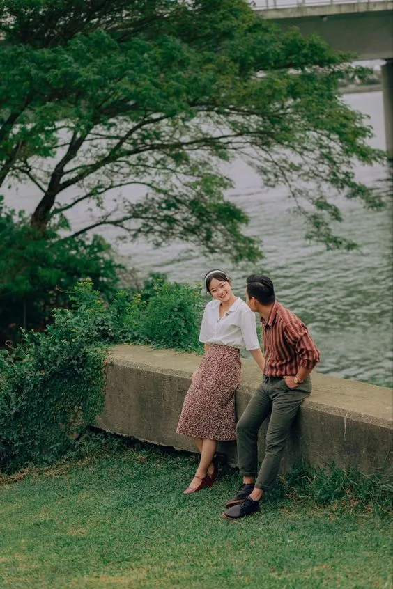 Chụp ảnh ngoại cảnh với concept vintage cực chất (Nguồn: Internet)