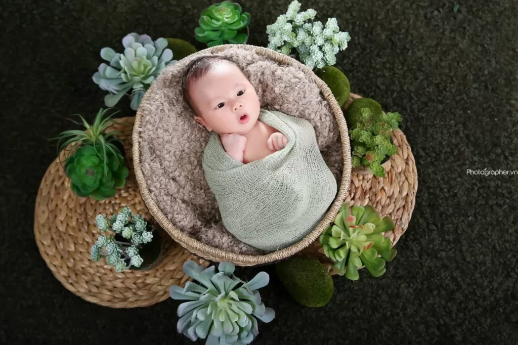 Cách lựa chọn ý tưởng chụp ảnh sơ sinh chuyên nghiệp cho bé