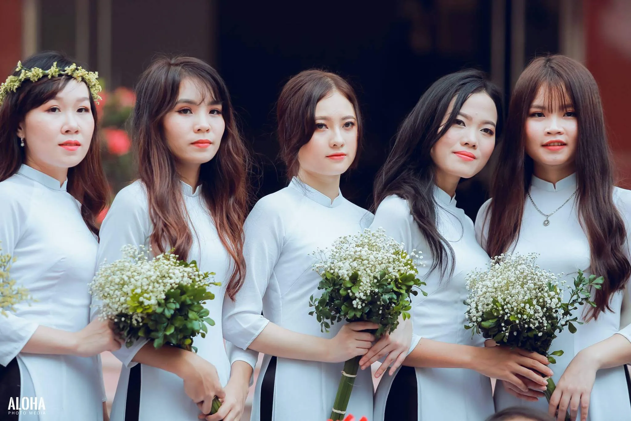 Kiểu dáng áo dài kỷ yếu ở Lạng Sơn (Aloha Media)