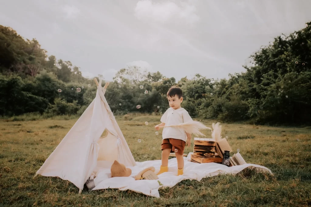 5 ý tưởng chụp ảnh dã ngoại cho bé