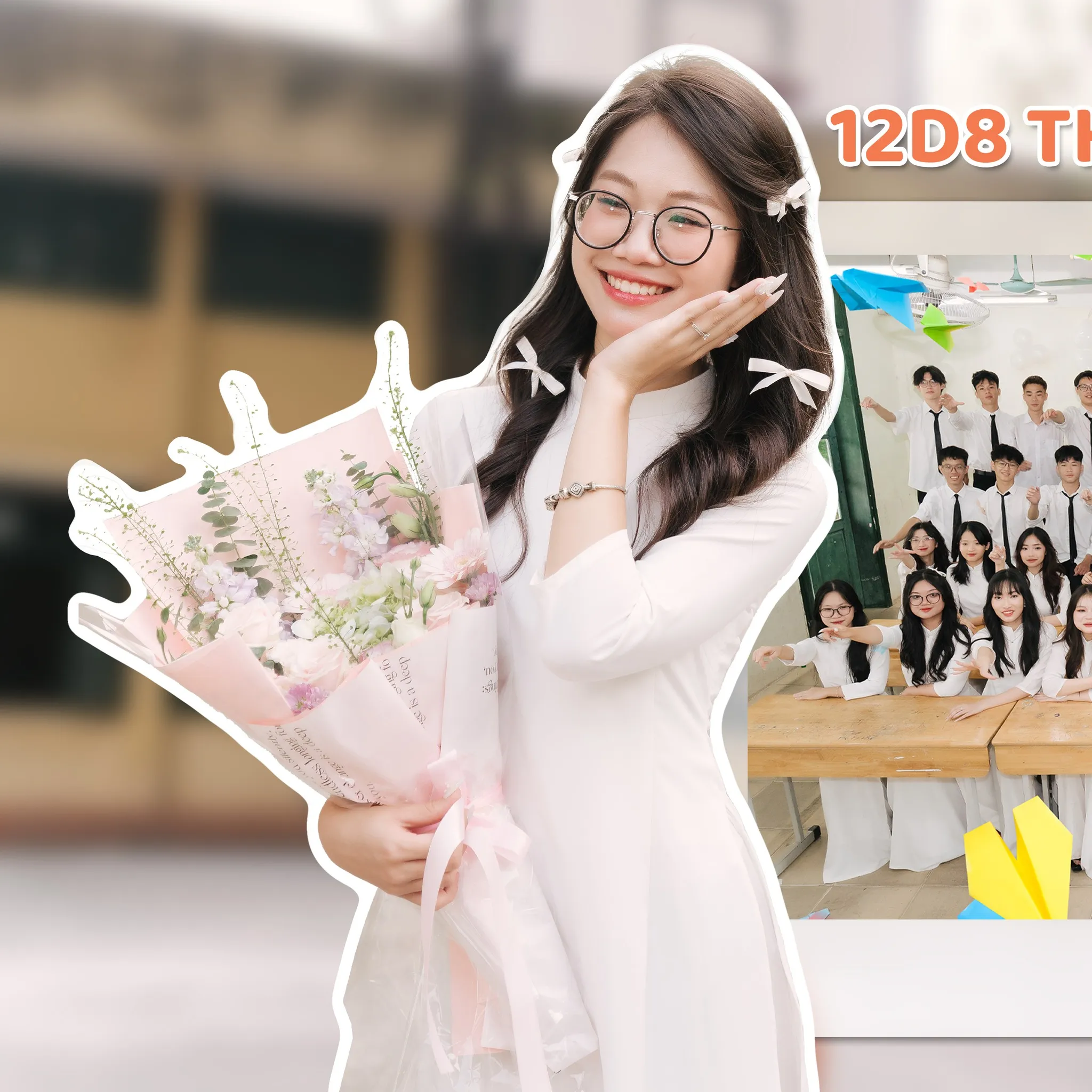 7+ Cách tạo dáng chụp ảnh kỷ yếu áo dài đẹp & độc đáo