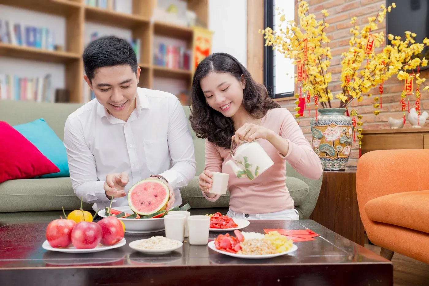 Mua các loại đồ uống