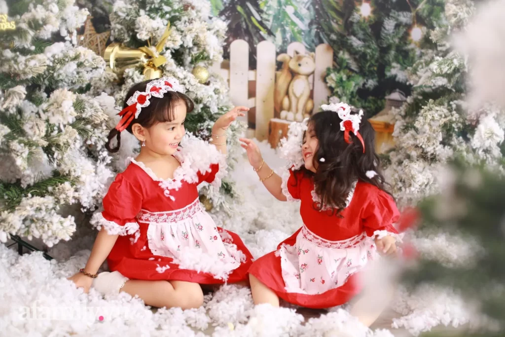 Địa điểm chụp ảnh giáng sinh cho bé cực đẹp