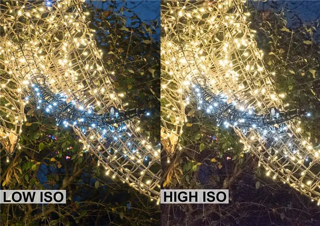 Điều chỉnh ISO phù hợp với môi trường