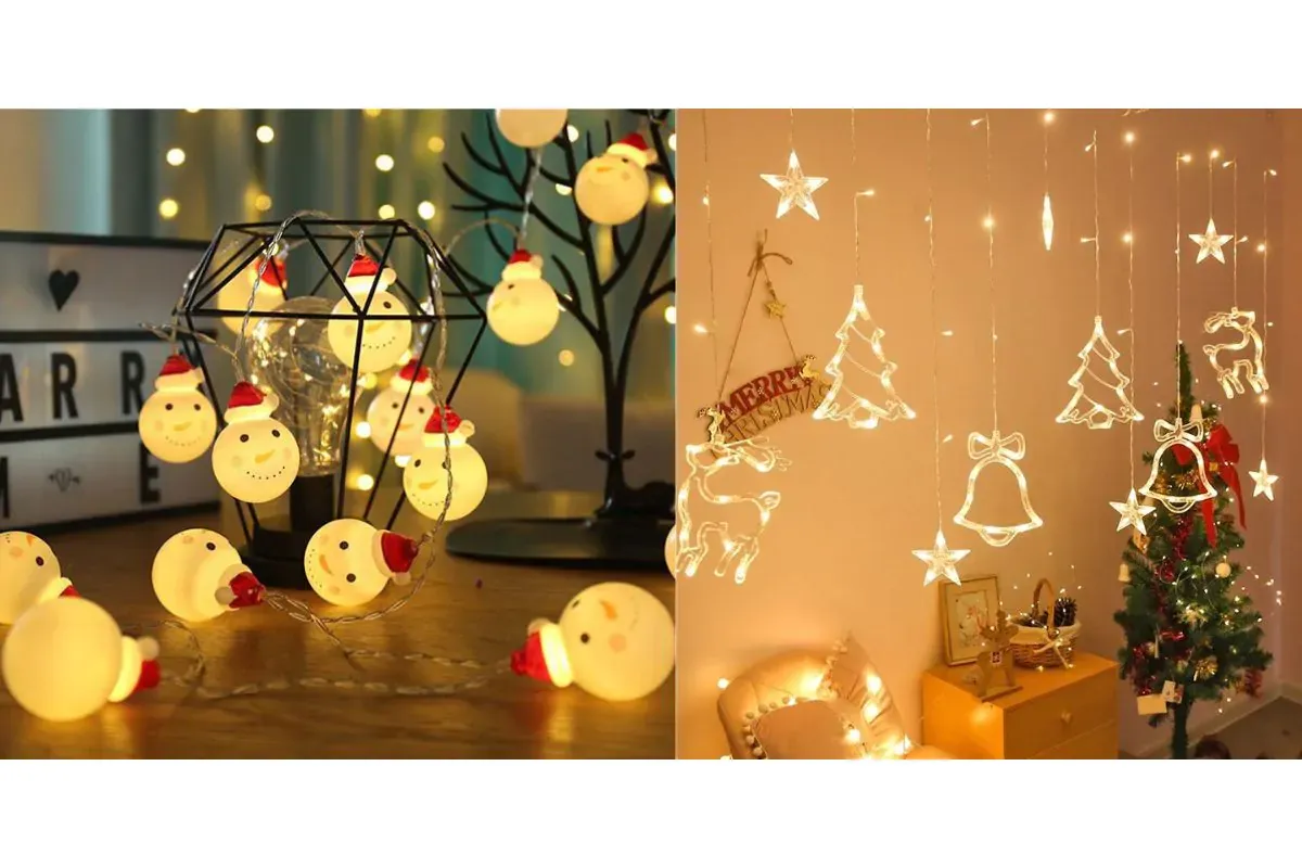 Trang trí Giáng Sinh ngoài trời với đèn Led