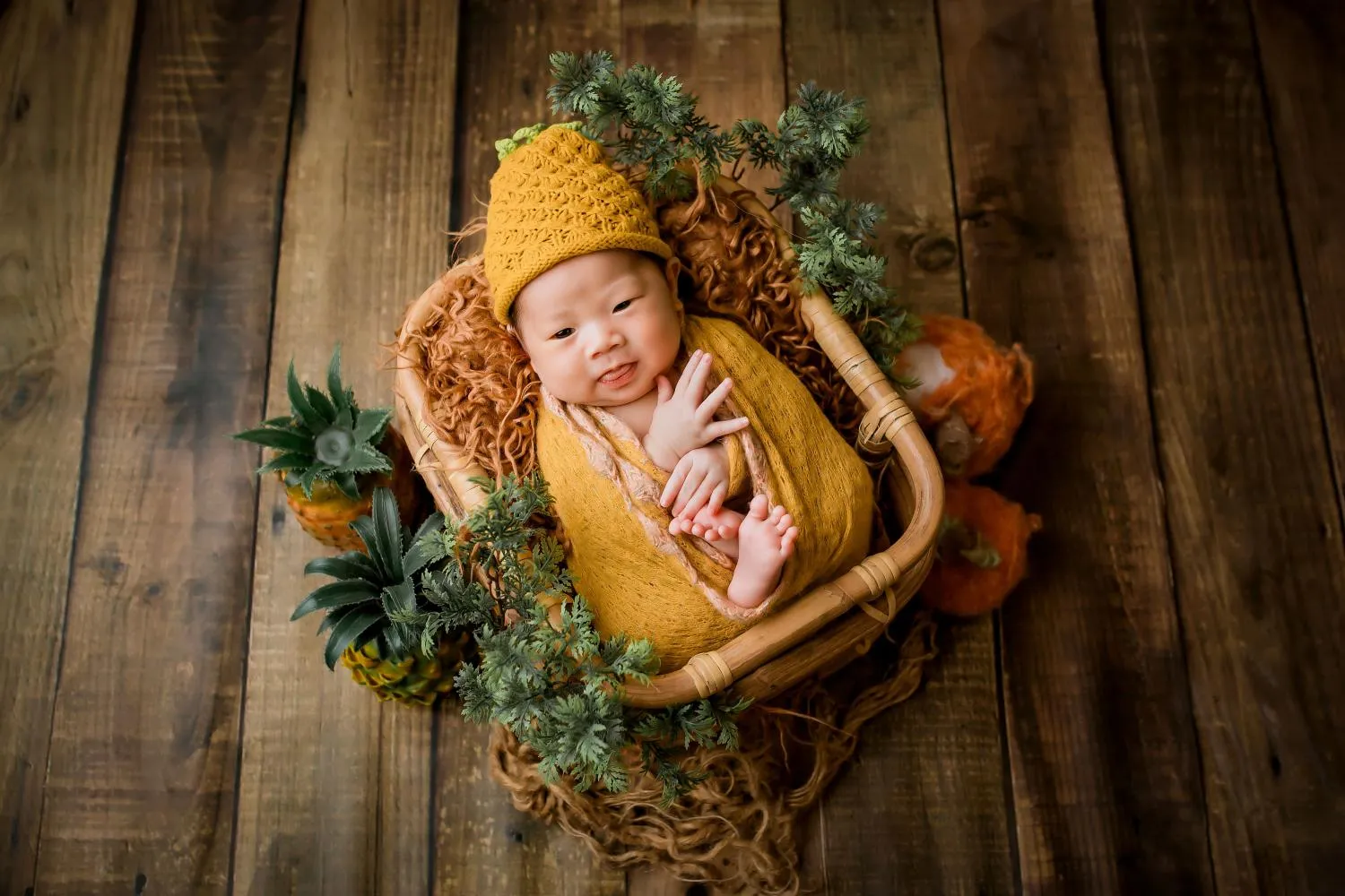Tìm các góc đẹp nhất khi chụp ảnh cho bé sơ sinh
