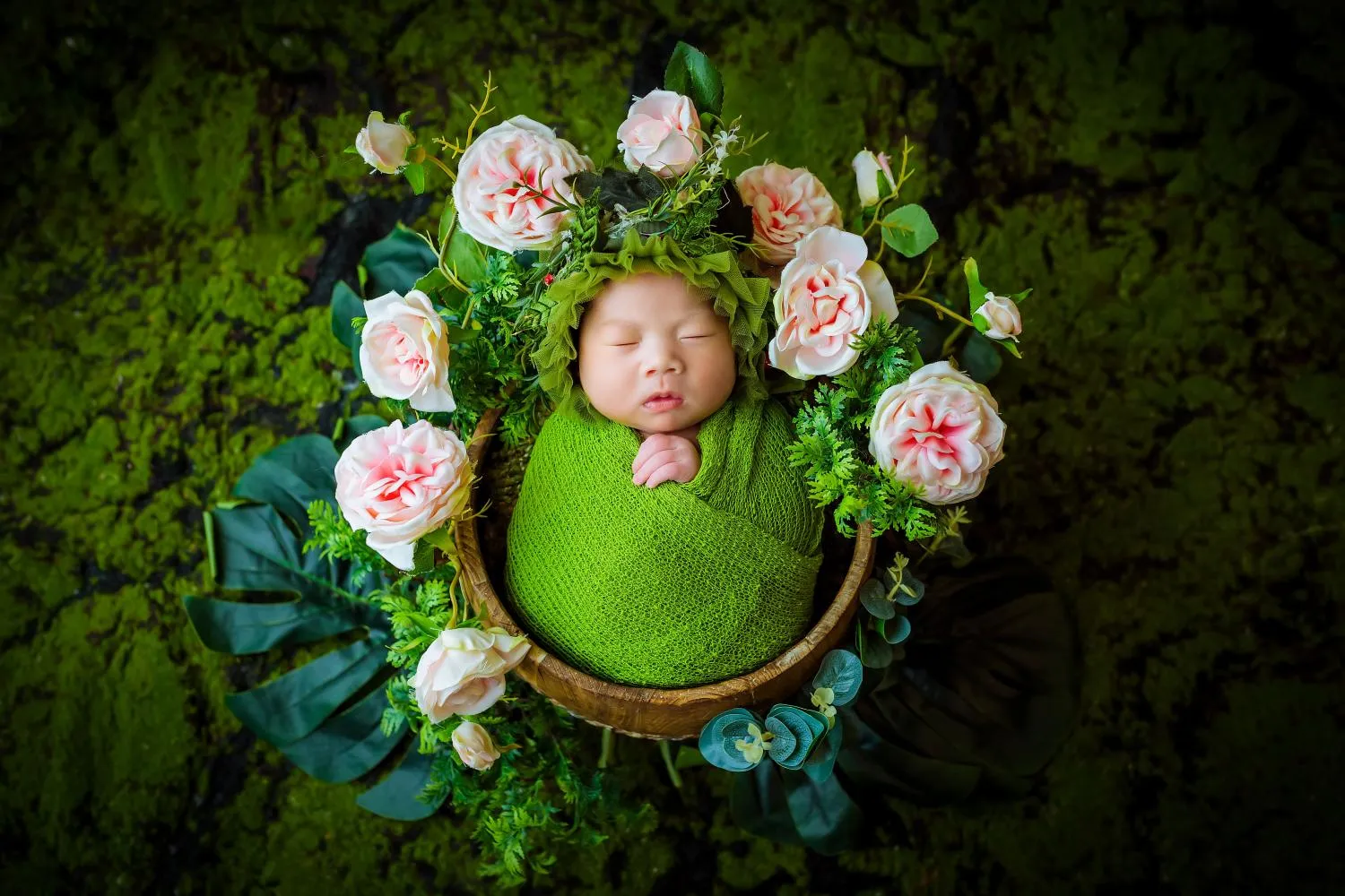 Những ý tưởng chụp ảnh độc đáo siêu đáng yêu cho bé
