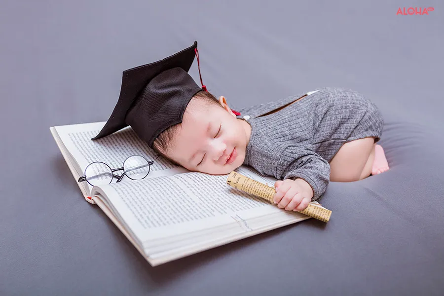 Những ý tưởng chụp ảnh độc đáo siêu đáng yêu cho bé