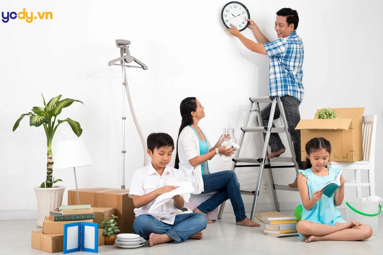 Ảnh Tết dọn dẹp nhà cửa