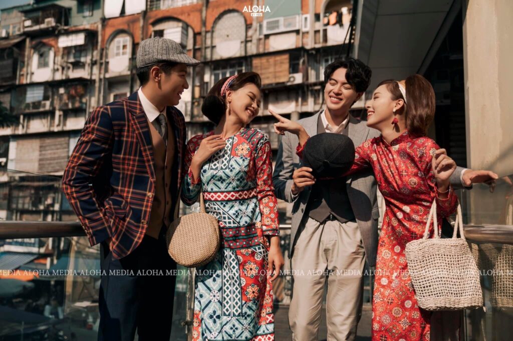 Chụp ảnh kỷ yếu concept Vintage - nét đẹp cổ điển mang tính hiện đại. (Nguồn: Aloha Media)